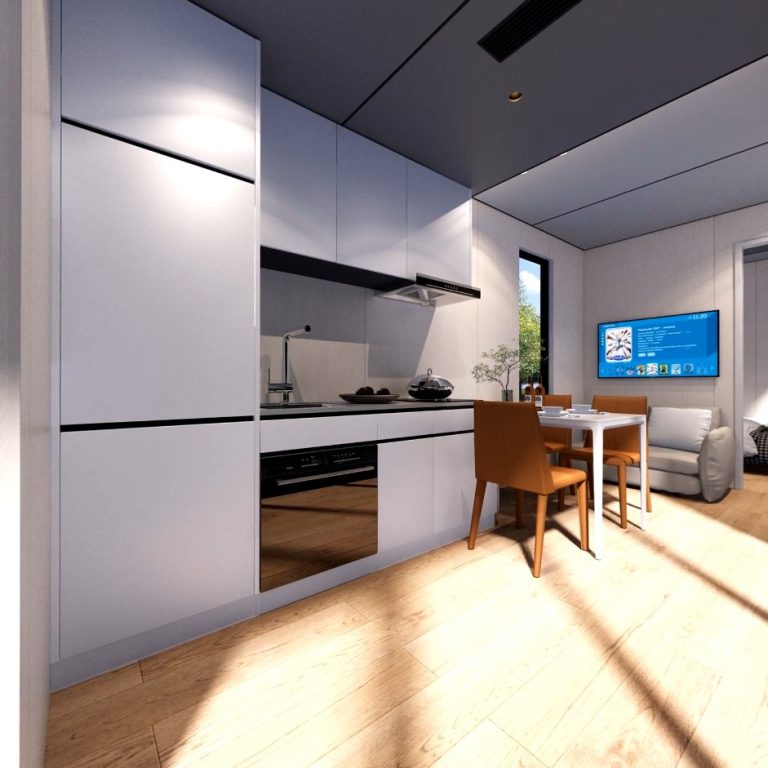 40-foot combination shipping container house