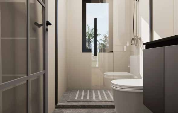 30-foot expandable container house toilet